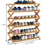 6 Tier Foldable Shoe Rack - Image 3