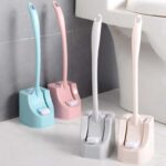 Long Handle Toilet Brush with Holder
