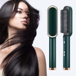 Portable Electric Hair Straightener Brush