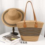 2in1 Summer Straw Hat & Tote Bag Set - Image 5